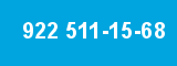922 511-15-68